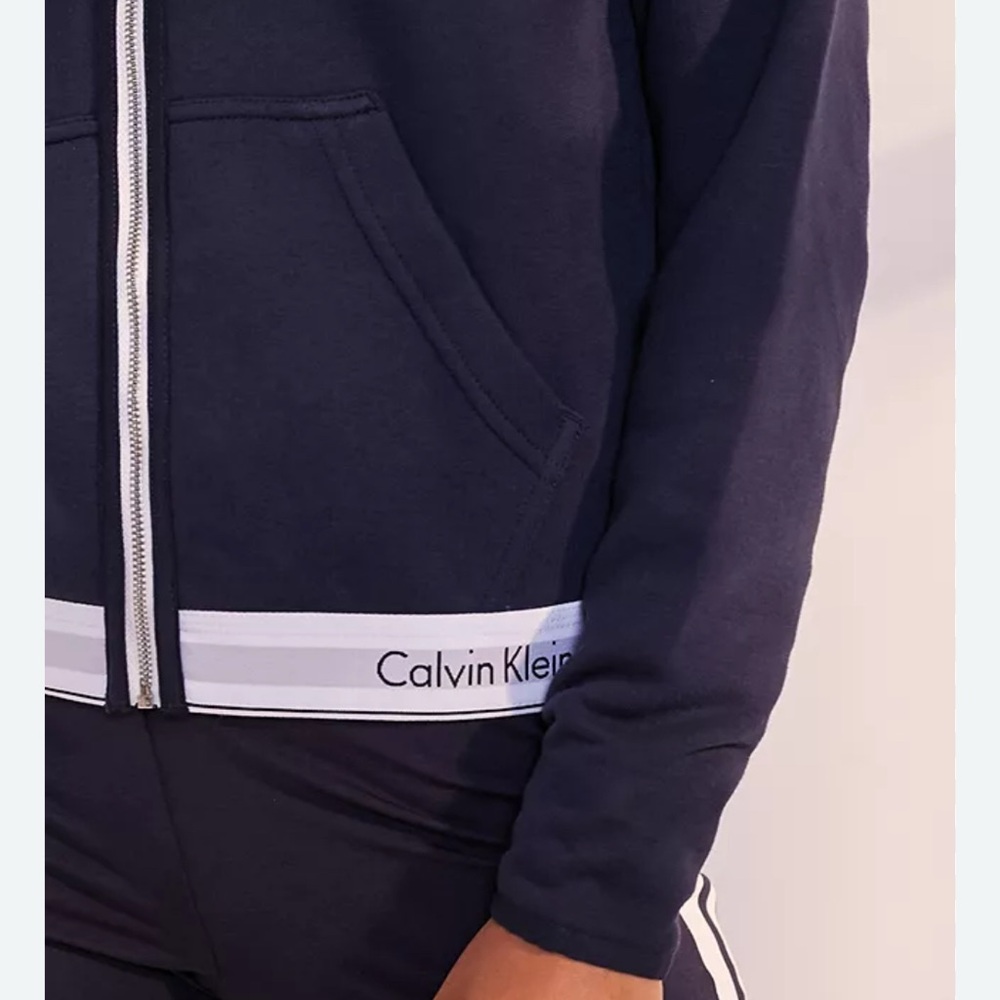 🖤 Calvin Klein UO Shoreline Women's Black Logo Hoodie - Picture 5 of 8